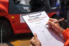 Machine Checklist